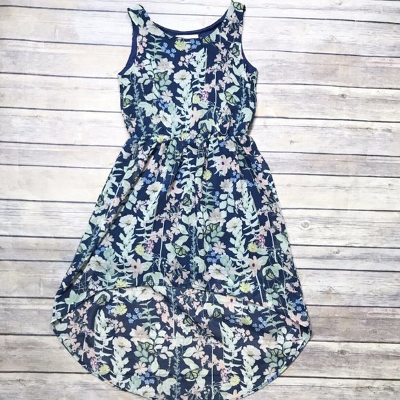 H&M Other - 8-9 | H&M Floral Chiffon High-low Dress